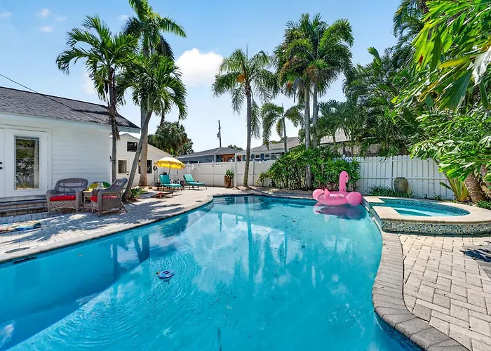 Caladesi Oasis Beautiful Coastal In North Clearwater * Clearwater Beach